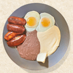Best 2. 2 Eggs, Salvadorean sausage, Cream, Beans and 2 Tortillas in North Hollywood, CA