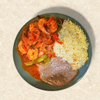 Best Camarones A La Diable Con Arroz, Frijoles Y 2 Tortillas in North Hollywood, CA